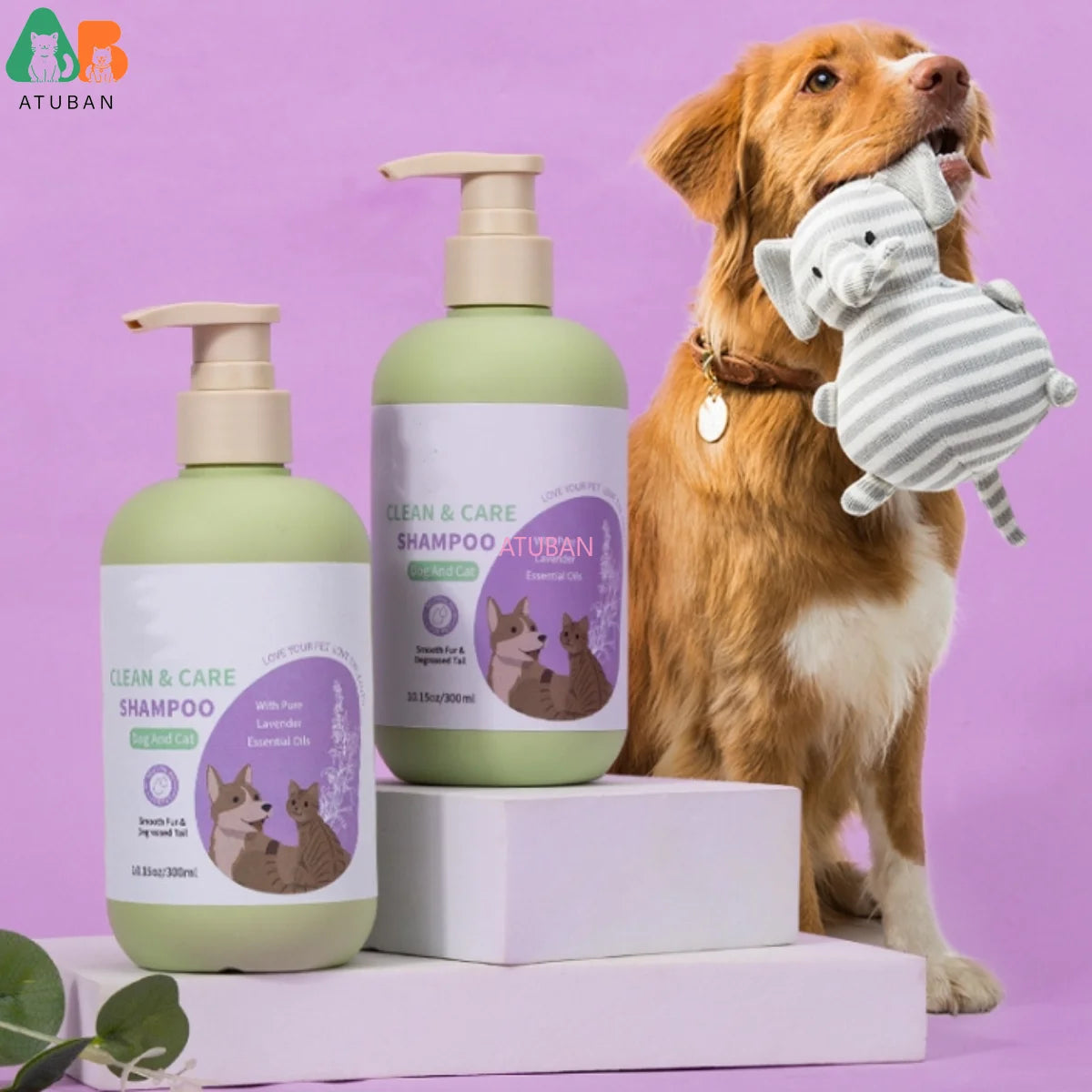 Barloma CleanseShampoo™ Royal Lavender Pet Shampoo and Conditioner